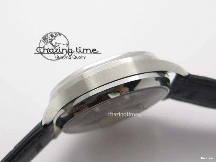 MIROTIME 0125 Bold Portuguese Real PR IW500704 ZF 1:1 Best Edition On Black Leather Strap A 7374